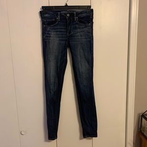 American Eagle Skinny Jeans Size 6 Long